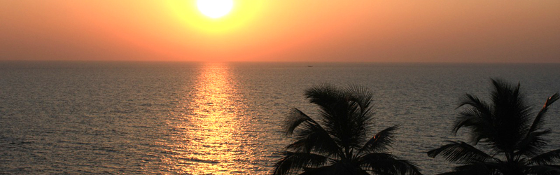 Goa Reisen Sunset